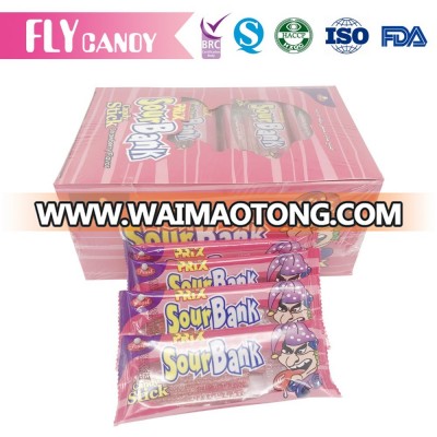 Halal sugar coated sour belt soft multi colors  gummy  candy  sweets for party festivals